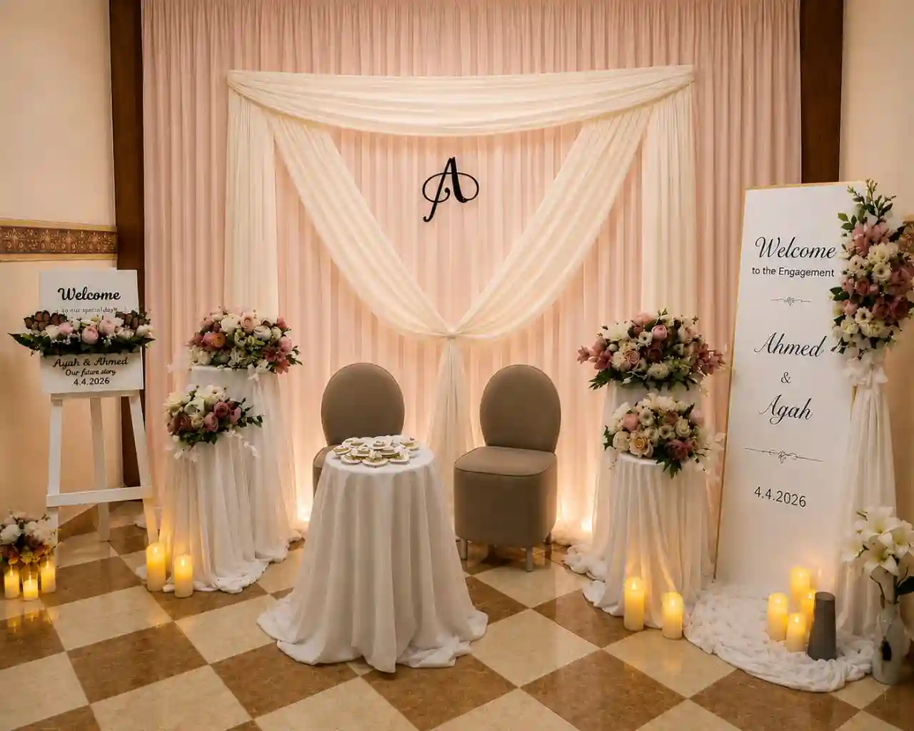 The Monogram Love Lounge